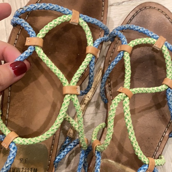 Stuart Weitzman Rope Sandals - Picture 6 of 8